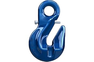 BAUMGART HEBEN UND SICHERN Verkürzungshaken Parallelhaken mit Öse und Sicherung GK10 8 mm Lasthaken