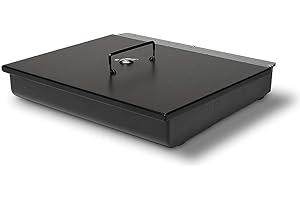 Safescan 3540L couvercle verrouillable qui verrouille le bac de votre tiroir - Couvercle métallique sécurisé qui fonctionne parfaitement votre tiroir-caisse - Convient au bac amovible Safescan 3540T