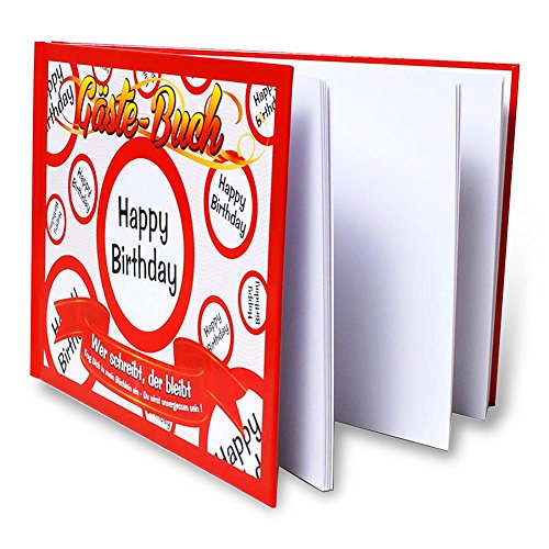 HC-Handel 923604 Gästebuch „30“ Geburtstag blanko 20 Seiten 15,5 x 21,5 cm - 2