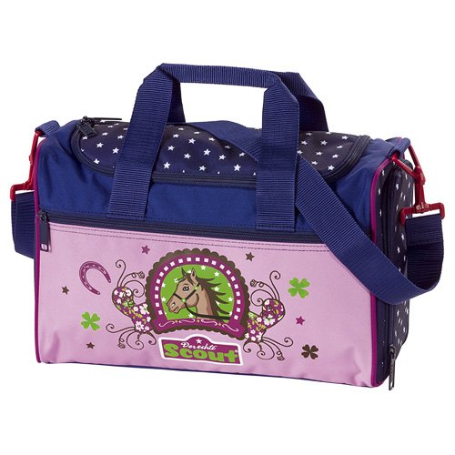 Scout Sac de Sport Grand Format Crayon de l’Ecole Cas, 36 cm, 16 L, Multicolore (Rose)