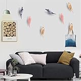 Das Vogel-Design bringt einen entspannten Landhausstil in Ihr Zimmer, die Gruppe wäre besser als Wanddekoration, um ein tolles schönes Haus zu schaffen.