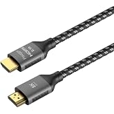 Paugge Ultra Certified HDMI&reg; 2.1b Cable - (2.1b/2.1/2.0b/2.0/1.4) 10K, 8K 60Hz, 4K 240Hz 165Hz 144Hz 120Hz 60Hz, eARC, HDCP