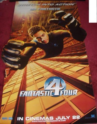 Film Memorabilia: Fantastic Four: Mr Fantastic Cinema Banner Poster