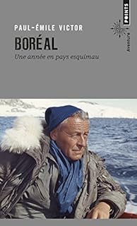 jaquette livre Boréal. Une année en pays esquimau
