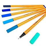 Cuenta con los siguientes colores: turquesa, verde hielo, azul, ultramarina y gris de Payne.