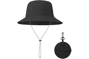 GEAANEN Cappello Impermeabile Donna,Cappello Antipioggia Donna,Cappello Pioggia Donna Impermeabile,Cappello da Pesca All'aperto Pieghevole E Portatile,per Spiaggia,Piscina,Viaggi