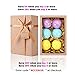 LAVEN Organic Bath Bomb Gift Kit, 3 Scents (Eucalyptus, Lavender and Orange) Pack of 6