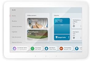 AMAZON Echo Hub (Ultimo modello) | Pannello di controllo per la Casa Intelligente con Alexa e schermo da 8” | Compatibile con migliaia di dispositivi