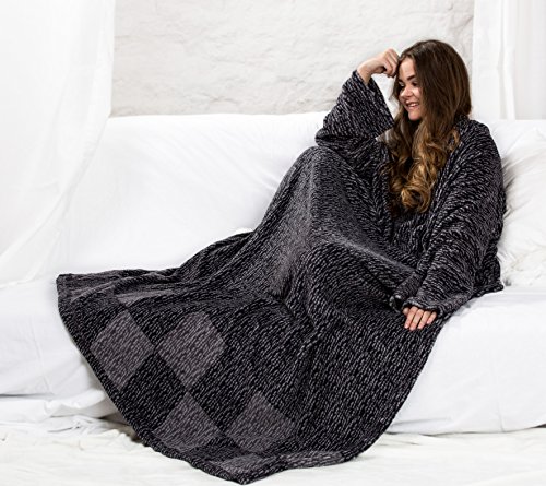 Kuscheldecke mit Ärmeln – Mia Cossotta, Farbe (Home):beige - 2