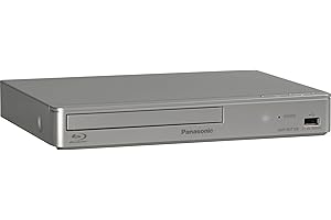 Panasonic DMP-BDT168EG Kompakter 3D Blu-ray Player (Full HD Upscaling, Internet Apps, LAN-Anschluss, USB, MKV-Playback) silber