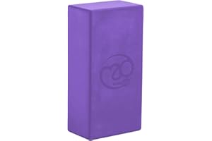 Yoga-Mad EVA Foam Yoga Brick | High Density Non-Slip Gym Block for Stability, Support & Alignment | Lightweight, Durable & Travel Friendly | 22 x 11 x 7cm