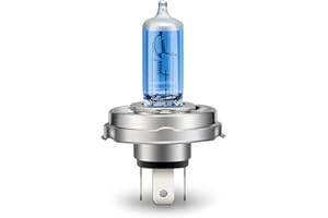 SOFOC P45T Bulb 12V Motorcycle Headlights High Low Beam 100W/90W White 6000K Super Bright 1Pcs