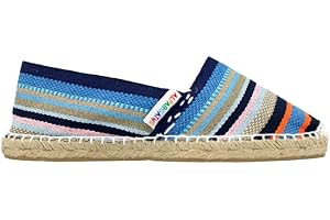 ALPARGATUS Espadrillas a strisce multicolori fatti a mano in Spagna