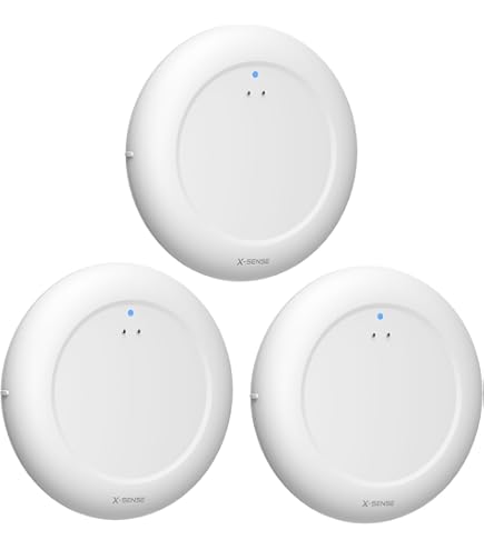 Lot De 5 Plaques Aimantées Autocollantes ECENCE Ø50 Mm – Fixation Sans Perçage Pour Détecteurs De Fumée Et Alarmes Incendie