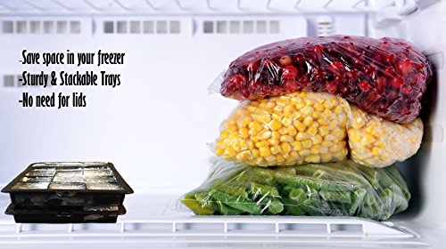 SILIKON EISWÜRFEL-BEREITER Formen 2 x 15 Stück Bonus: gratis Eis-Zange und eBook, Ideale Größe zur Kühlung auf perfekte Temperatur bei minimale Verdünnung, Schalen umfassend LFGB + FDA geprüft - 3