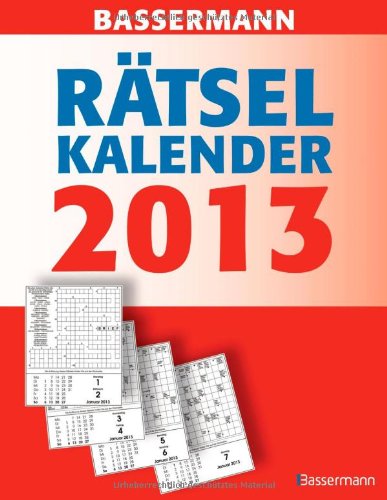 Rätselkalender 2013