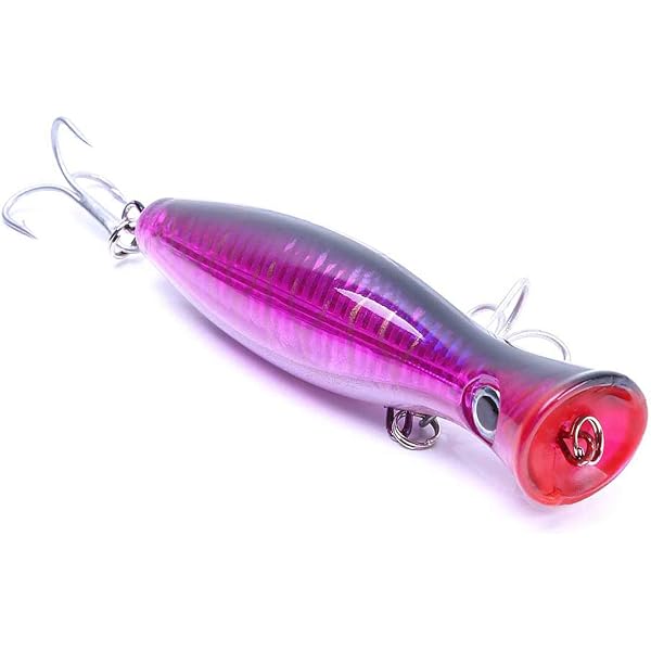 C&H King Buster Lure - Pink/White Skirt, 1/8 Oz Head, 2.5 Inch, 3-Pack, Brass Chrome Head - View #6