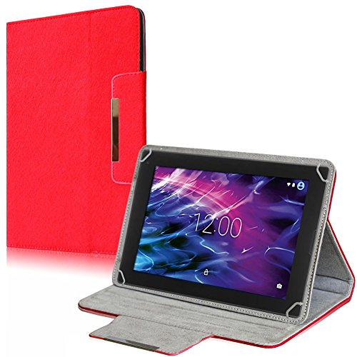 UC-Express Robuste Filz Hülle für Ihr Medion Lifetab P9702 X10302 P10400 P10506 P10505 S10366 S10365 S10352 S10351 Tablet aus hochwertigem Kunstleder mit umweltfreundlichem Filz designt praktischer Standfunktion kombiniert Schutz und Design Tasche Cover Case