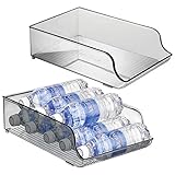 AHORRO DE ESPACIO: Por sus medidas compactas, estas cajas para almacenar bebidas permiten guardar muchas botellas ordenadamente y ahorrando espacio. El número de botellas depende de su tamaño.