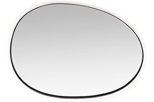 BSSTORE Cristal Espejos de Retrovisor para Aygo,C1, 107 de 2005 a 2014 (Derecha - Lado del pasajero)