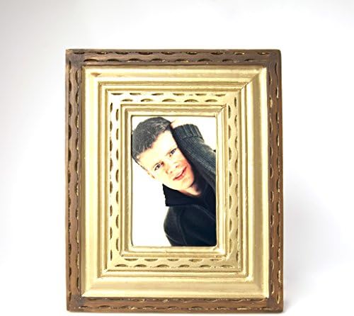 Photo Frame - Hand Crafted Wooden Frame by Simply Natural Bliss - 6 x 4 in (16x11cm) - Unique Picture Frame for Horizontal or Vertical Pictures - Great for Everyone - Recycled Materials - Beautiful Home & Decor Room Accessories