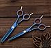 Produktbild Haarscheren Set, 6" Zoll Friseurschere inkl. Etui - scharfer und präziser Schnitt, Perfekter Haarschnitt für Damen und Herren Blau