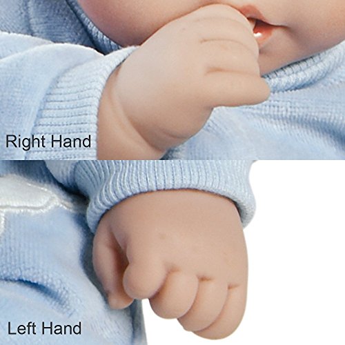 Paradise Galleries Reborn Doll Lifelike Realistic Soft Vinyl Weighted 43cm Baby Boy Gift 