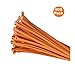 Produktbild 100 x Orange Nylon-Kabelbinder 200 x 4.8mm / Extra Starke Reißverschluss-Krawatten-Wicklungen