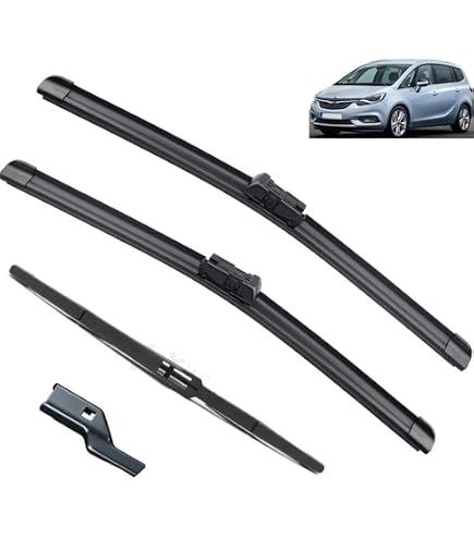 VISEE Set Tergicristalli Anteriori Per Opel Zafira Tourer C (P12) 10.2011-2019 – 800mm E 700mm, Attacco H004 - 3