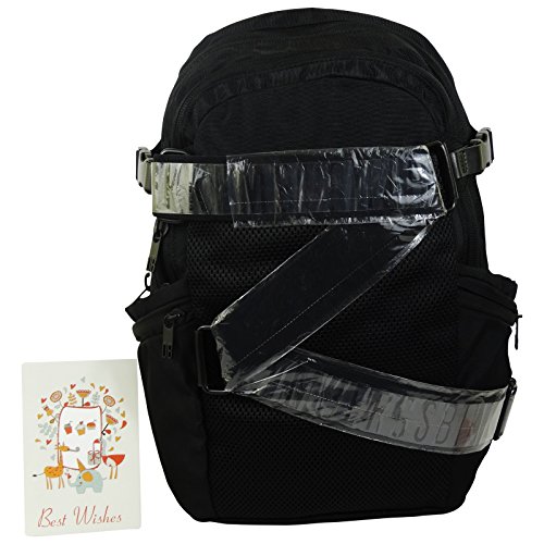 Price comparison product image Bikkembergs Strap Backpack Daypack Travel Bag Freetime Black