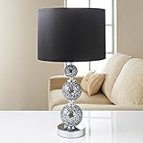 zoe crackle mosaic table lamp
