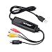 Produktbild Driver Free USB 2.0 Audio & Video Grabber Capture Card - VHS to DVD Converter - Video to Digital Converter for Mac OS upto 10.12