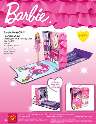 Neat-Oh! Barbie Fashion Show Carry Case and Playmat