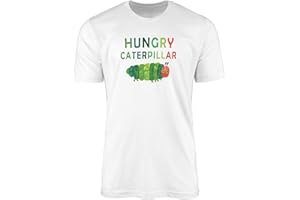 SMARTYPANTS The Hungry Caterpillar T-Shirt Top Tee - Classic World Book Day Colourful Butterfly Cocoon Kids Childrens Infants Junior School Costume Gifts Presents