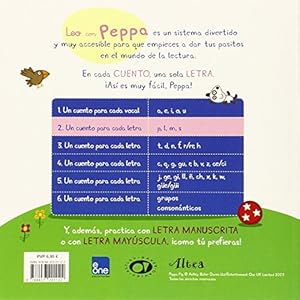 Un cuento para cada letra: p, m, l, s (Leo con Peppa Pig 2)