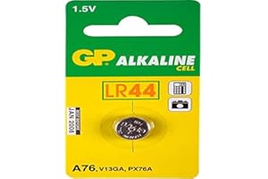 GP Battery batterie primarie a76 batteria alcalina non ricaricabile 1,5 v (alcalina, 1,5 v, 11,6 mm, 11,6 mm, 5,4 mm, 1,9 g)