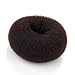 Medium Brown Hair Bun Shaper Former Donut Ring Styler