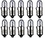 Produktbild 10er Set WireThinX Kleinstlampen Subminiatur 0,64 W, 16 V - Sockel E5,5 4,7 x 15 mm, L-55