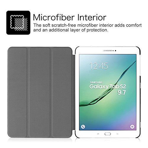 Fintie Samsung Galaxy Tab S2 9.7 Hülle Case – Ultra Schlank Superleicht Ständer Smart Shell Cover Schutzhülle Tasche mit Auto Schlaf / Wach Funktion für Samsung Galaxy Tab S2 T810N / T815N / T813N / T819N 24,6 cm (9,7 Zoll) Tablet-PC, Mosaic - 7