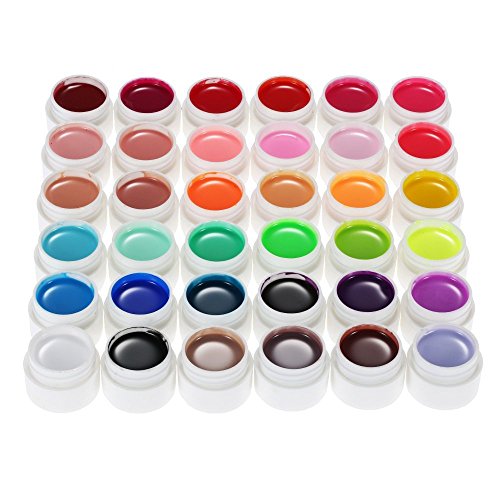 Anself 36 Farbe Nagellack Nail Polish für Nagel-Design - 2