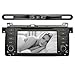 Price comparison product image YINUO 7 Inch 1 Din Capacitive Touchscreen Car Stereo DVD Player Sat Nav In Dash GPS Navigation Bluetooth FM AM RDS radio Autoradio for BMW 3 Series E46 1998-2001/BMW 3 Series E46 2002-2006/BMW M 3 (1998-2006),Backup Camera Included