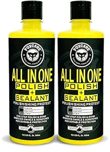 FOXCARE All in ONE Polish + SEALANT (Pack of 2) 500ML Each