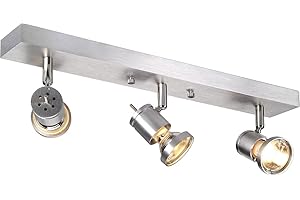 SLV Spot LED ASTO Orientable et Inclinable | Applique et Plafonnier Intelligent pour Eclairage Intérieur Personnalisé | Spot de Plafond, Luminaire de Plafond, Projecteur de Plafond, Lampe de Plafond, Lampe Murale | GU10, EEC jusqu’à A++