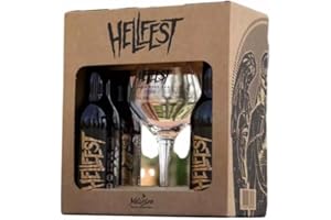 VINACCUS Hellfest 4 bières + 1 verre TEKU dégustation Mélusine Vendée 6,6% IPA - 33cl.