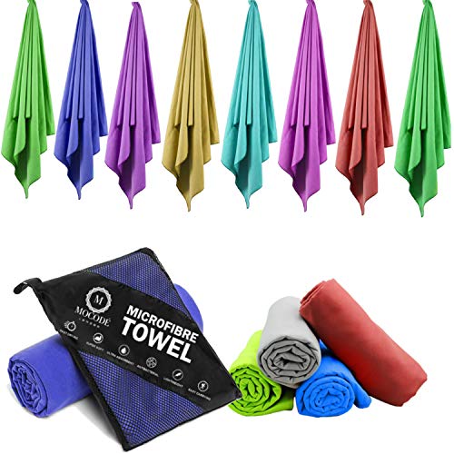 Preisvergleich Produktbild Mocode Mikrofaser Strandtuch für Reisen, blau, Large
