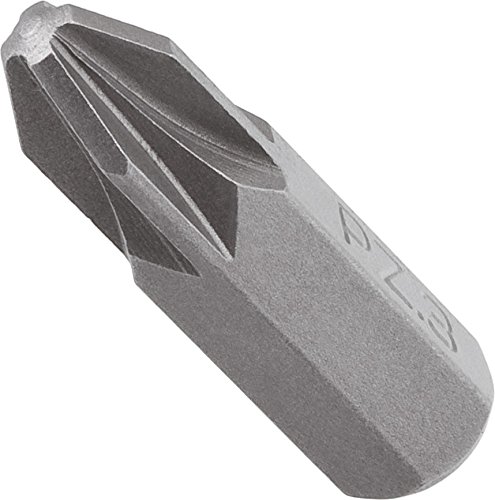 Vigor Schraubendreher-Einsatz (Bit) V2692 ∙ Sechskant massiv 8 (5/16 Zoll) ∙ Pozidriv Profil PZ ∙ Schlüsselweite: PZ4 ∙ Gesamtlänge: 30 mm, 1 Stück