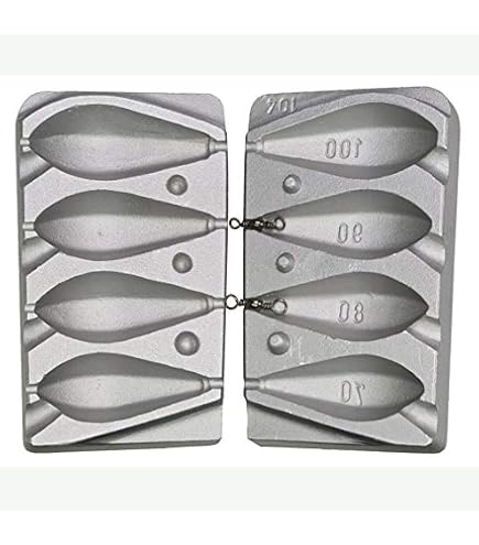 Molde Para Plomos De Barco Pesado, Estilo Noruego | Produce Plomos De 200g, 300g Y 400g - Para Anzuelos Nº3