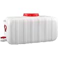 Bidon Eau Avec Robinet 50 L – Réservoir Plastique Qualité Alimentaire, Pour Camping, Van, Maison, Extérieur