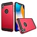Produktbild iPhone XR/XS /XS Max Hülle (6.1/5.8/6.5 Zoll), TPulling Ultradünnes Dünnes Zeichnung Faser Kohlenstoff Silikon Robuste Fall Abdeckung Handytasche für iPhone XR/XS /XS Max (Rot, xr)