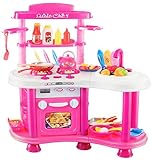 Dominiti Spielküche XXL Little Chef mit viel Zubehör / Sound & Licht